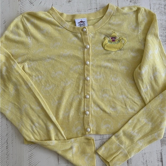 Her Universe Dress Shop • Disney Alice In Wonderland Cardigan Women's Size Large - Picture 1 of 5